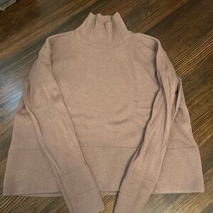 Everlane xs mauve sweater / mock turtleneck